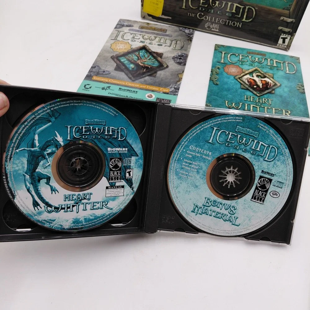 Icewind Dale The Collection PC Game Heart of Winter Temple of Elemental Evil D&D